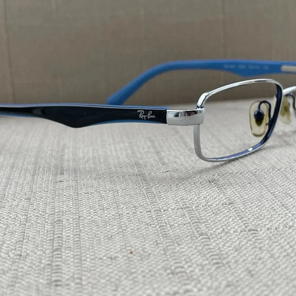 Ray-Ban Youth Kids Eyeglasses Frame Silver/Blue Glasses Rb1027 45[]16 125
